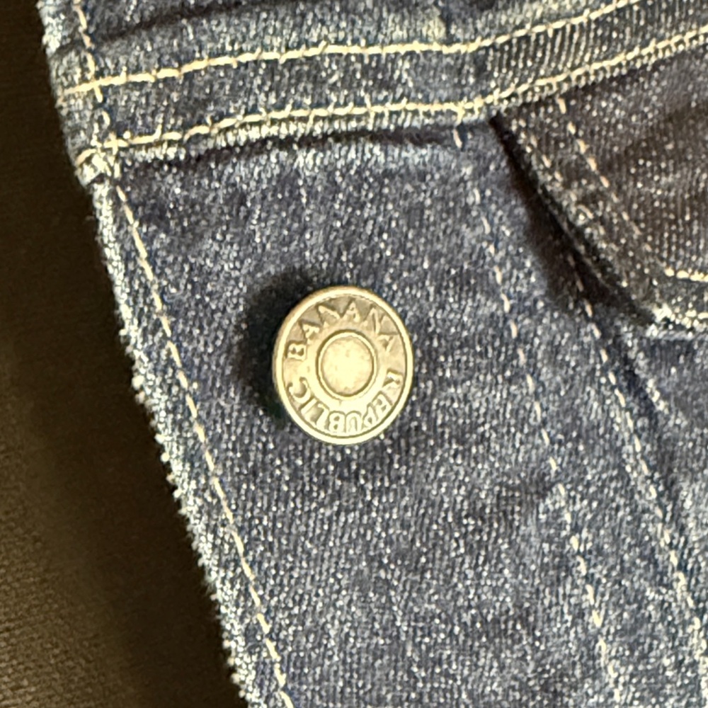 Banana Republic Factory Indigo Denim Jacket - Picture 2 of 9